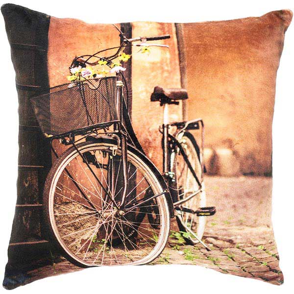 Подушка декоративная Селена Велосипед 921 40x40 см
