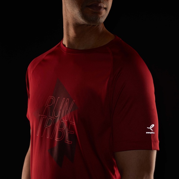 Футболка Energetics Bueno III M 417706-274 р.L темно-червоний
