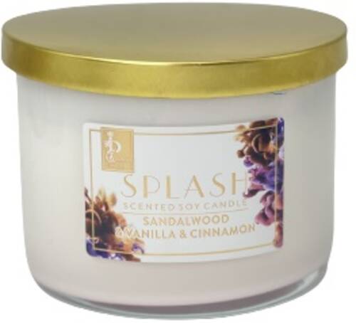 Свічка ароматична Pako-If Splash Сандал-ваніль-кориця 2115 