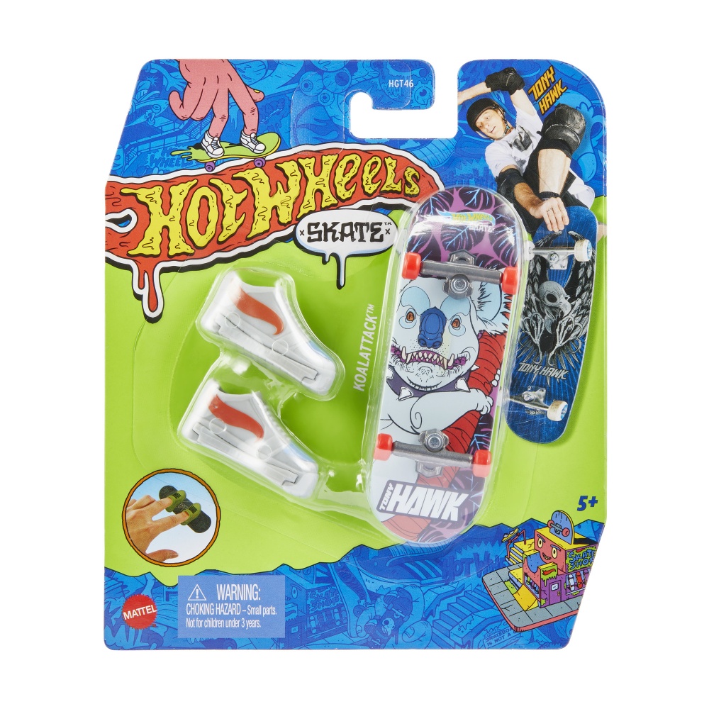 Игровой набор Hot Wheels Скейт и обувь для пальчиков (в асс.) HGT46