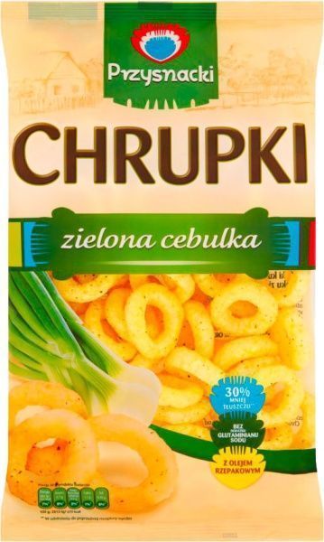 Снеки Przysnacki зі смаком зеленої цибулі 80 г 