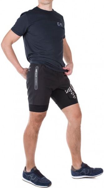 Шорти EA7 JERSEY_BERMUDA 3GPS63-PNQ5Z-1200 р. L чорний