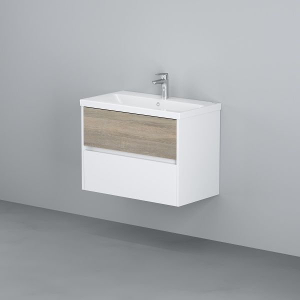 Тумба подвесная AM.PM M91-FHX0752-WC0752WF38GEMS75см белый глянец/дерево