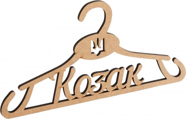 Набор заготовок вешалка Козак, 2 шт., 35х18х0,6 см Rosa Talent  