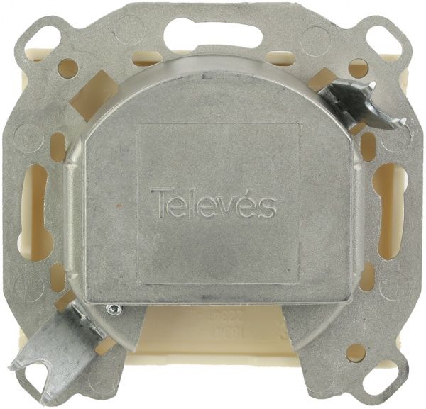 Розетка TV+R+SAT кінцева Siemens Iris кремовий 2918 A