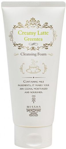 Пенка для умывания MISSHA Creamy Latte Зеленый чай 172 мл