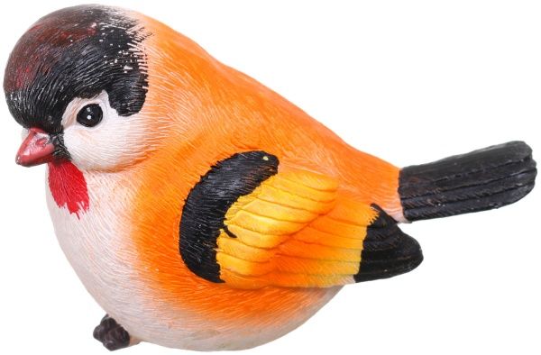 Декоративная фигура желтая птичка 135x75x75 мм