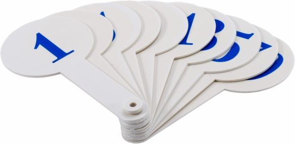 Віяло з цифрами 50396