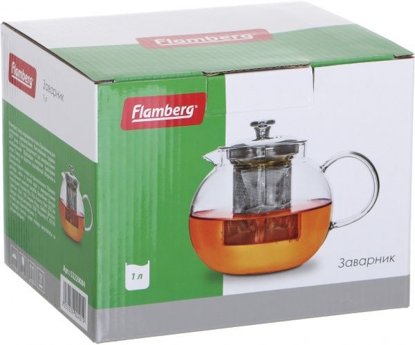 Чайник заварочный 1 л Flamberg
