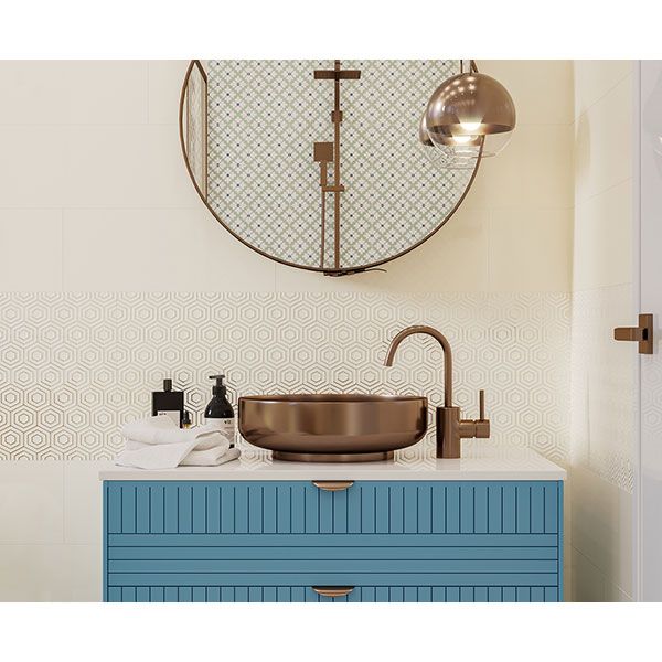 Плитка Golden Tile Arcobaleno айворі 9МА051 20x50 