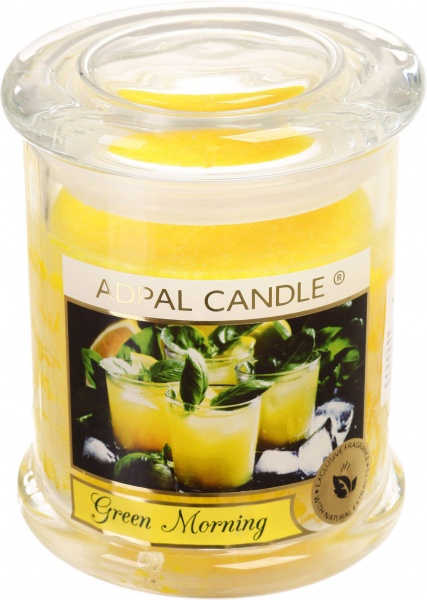 Свеча ароматическая Pako-If Зеленое утро 12,2х9 см (А-197) 