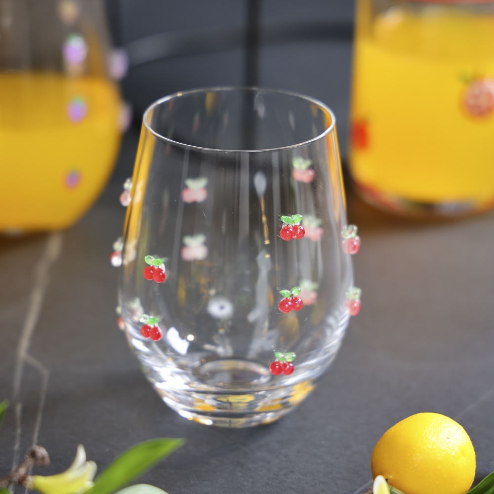 Стакан для воды Maxmark Cherry стекло 520 мл 1 шт.