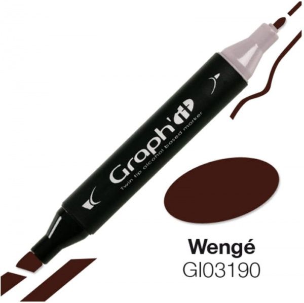 Маркер Graph'it GI03190 дерево темне 