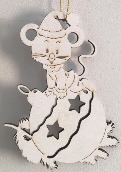 Подвеска Мышка на шаре 115 см 