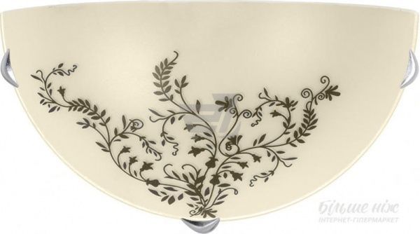 Светильник настенно-потолочный УТ Сяйво НПБ Букет 1x60 Вт E27 бежевый 1510 