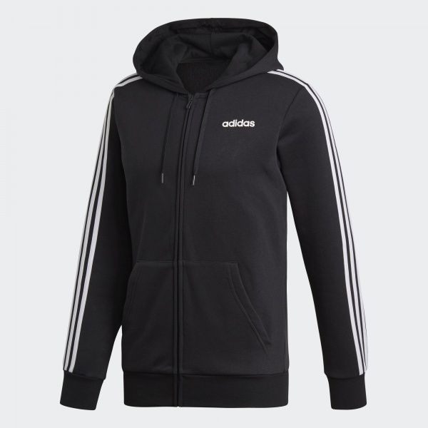 Джемпер Adidas E 3S FZ FL DQ3101 р. XL чорний
