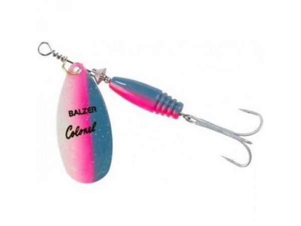 Блесна Balzer Colonel Classic 3 г fluo/pink/blue