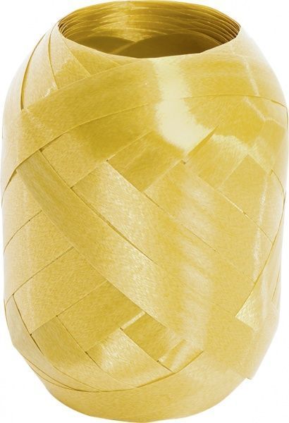 Стрічка декоративна STEWO Poly ribbon 1 см 30 м золотий 