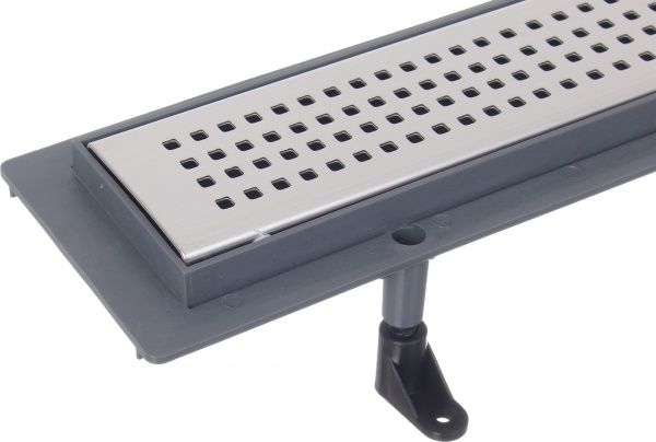 Душевой канал Imprese d44800Q с решёткой квадрат 80 см