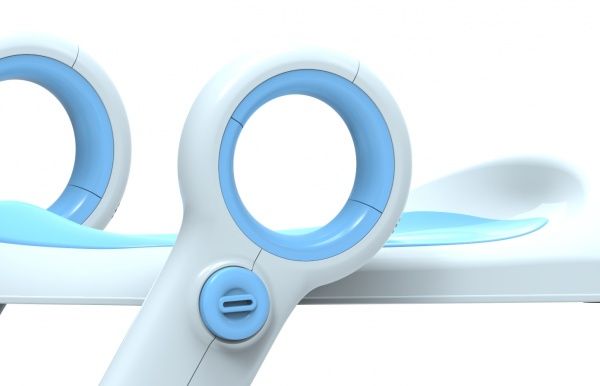 Сиденье для унитаза Babyhood с полиуретановым кольцом BH-122В голубое