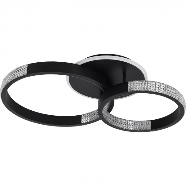 Светильник светодиодный Hopfen с пультом ДУ 70 Вт черный 3000-6000 К SCHWARZ 70 RС BK 