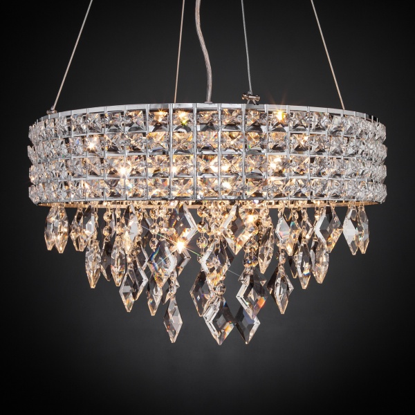 Підвіс Strotskis Kira 5x60 Вт E14 хром 10115/5 (хром) 