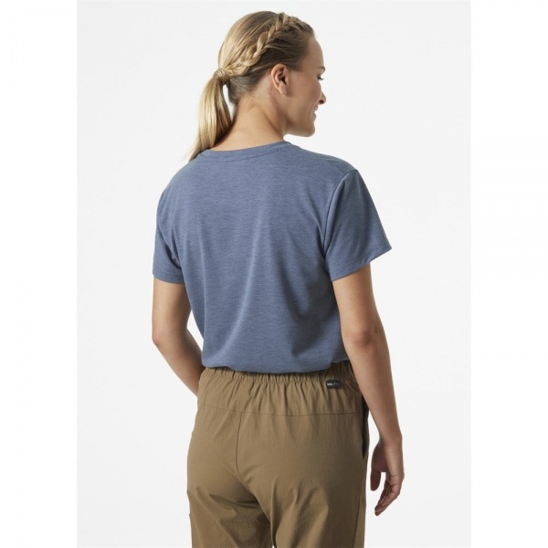 Футболка Helly Hansen W SKOG RECYCLED GRAPHIC TEE 63083-513 р.XL блакитний