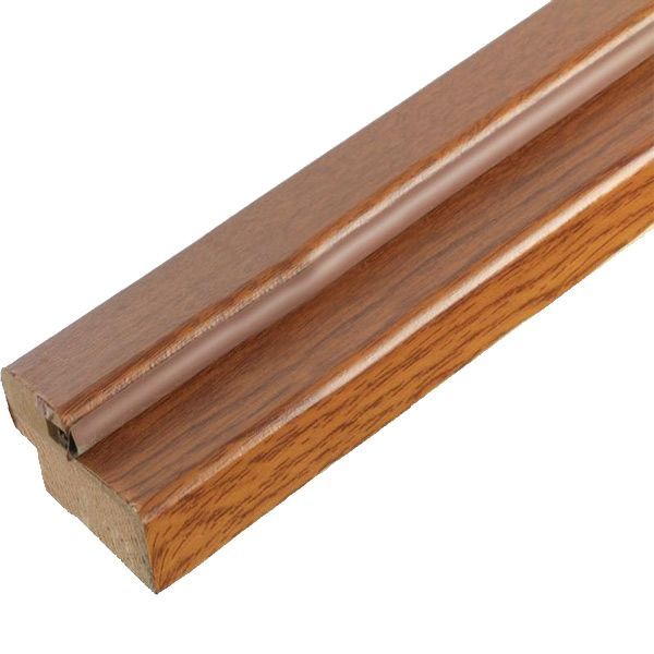 Стойка дверной коробки НЕМАН ПВХ под добор 80x30 мм дуб золотой