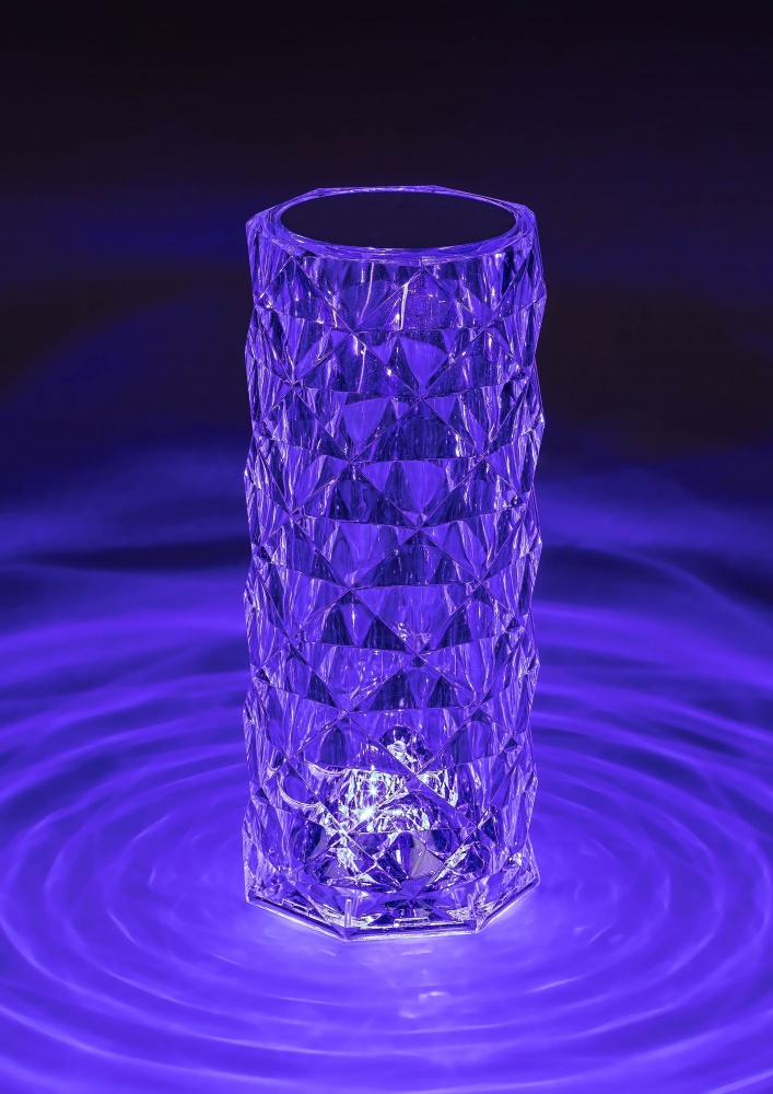 Светильник настольный аккумуляторный Rabalux Сигги 1,5 Вт прозрачный 76015