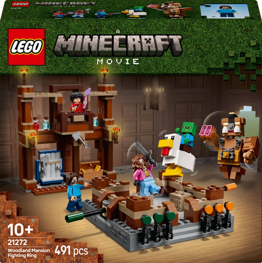 Конструктор LEGO Minecraft Бойцовский ринг в лесном имении 21272