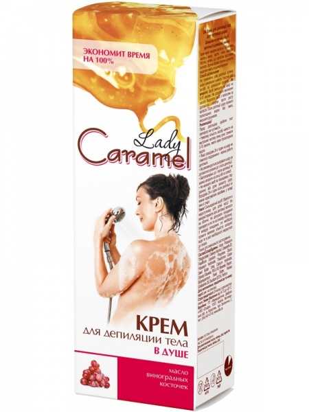 Крем для депіляції Caramel у душі 100 мл