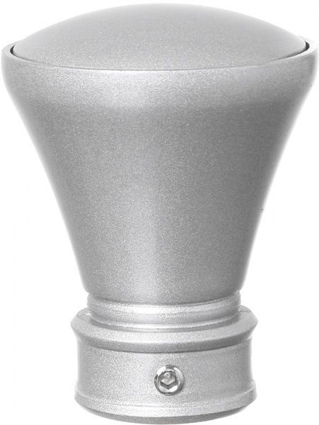 Наконечник Gardinia Ally Труба набірний d16 мм матове срібло 2 шт. 