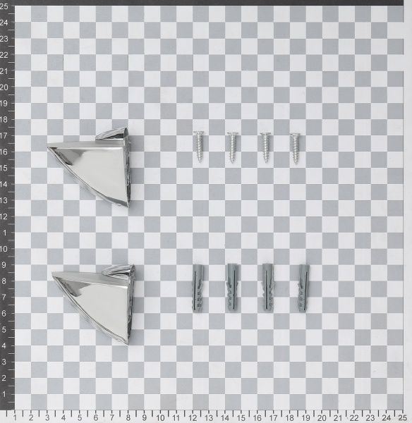 Полочка стеклянная UMT 03 м 600x150 мм 