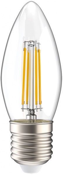 Лампа світлодіодна IEK FIL C35 7 Вт E27 4000 К 220 В прозора 