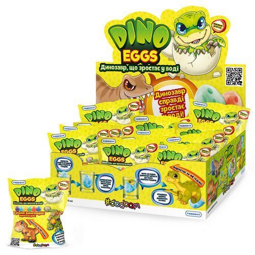 Ігровий набір Sbabam в яйці «Dino eggs» - Динозаври 