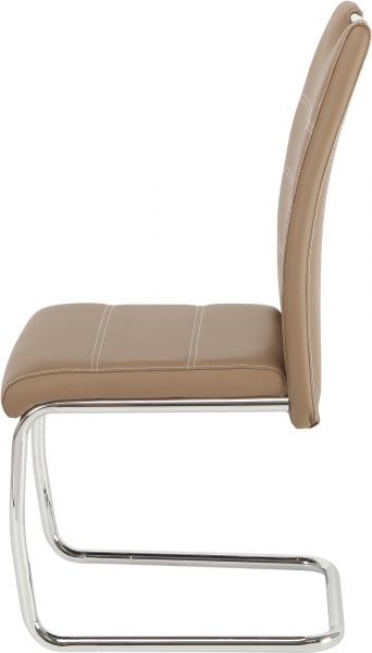 Стул обеденный GT Racer K-2005 хром/латте