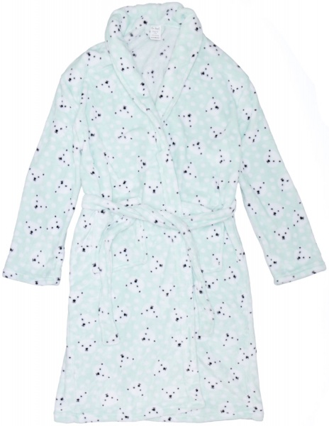 Халат женский La Nuit Мишки р. XL мятный 