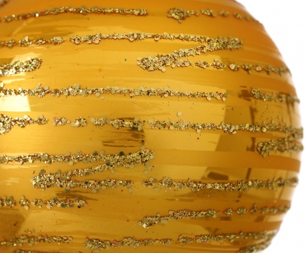 Шар новогодний орнамент d 80 мм в ассортименте .0182