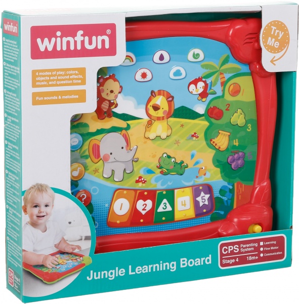 Игрушка развивающая Winfun Планшет 2513-38