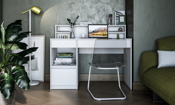 Стол письменный Грейд Отто 1200х980х600 мм нимфея альба 