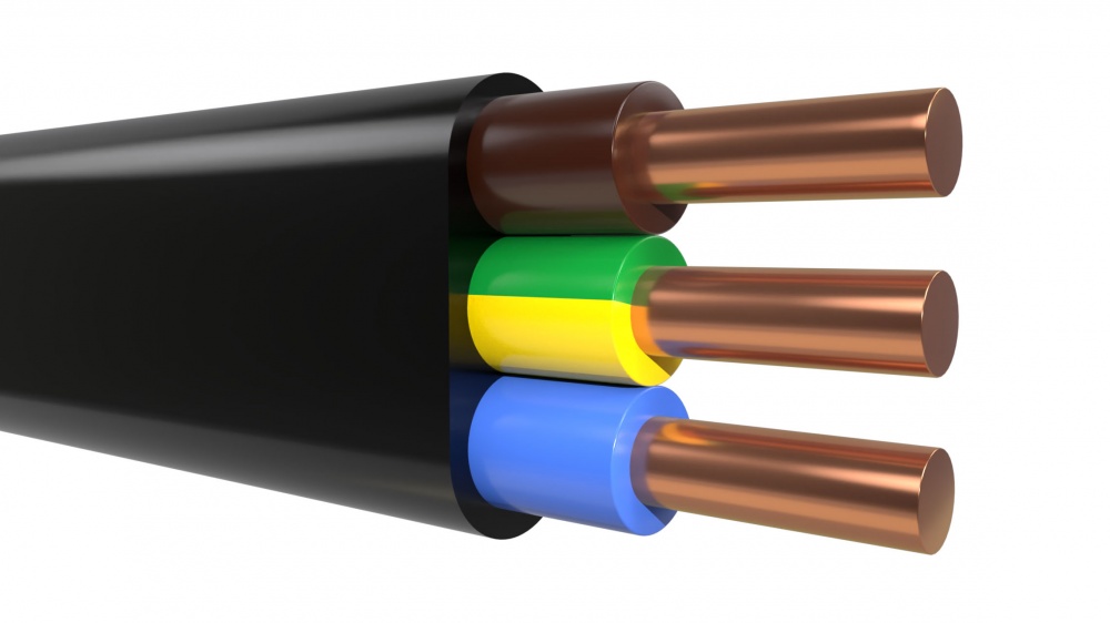 Кабель ГАЛ-КАТ ВВГ-Пнгд 3x2,5 медь