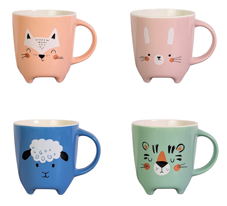 Чашка Vittora Тваринки на ніжках, 330 мл