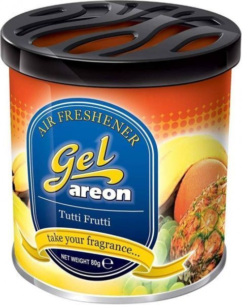 Ароматизатор на панель приладів Areon Gel Tutti Frutti