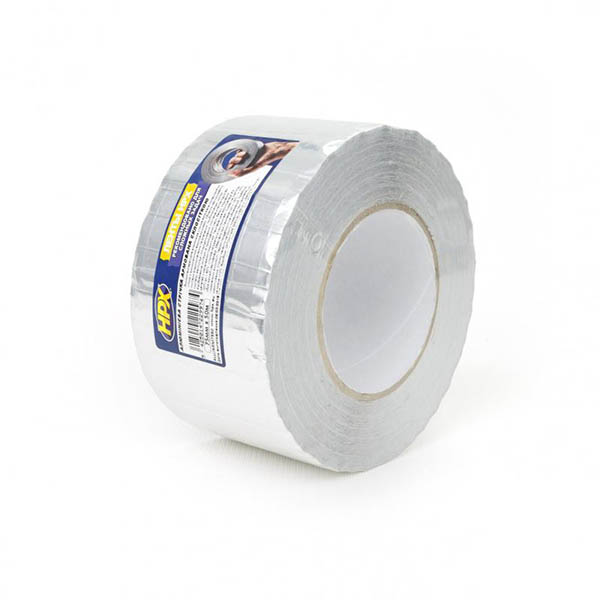 Стрічка монтажна алюмінієва армована клеюча HPX надміцна 75 мм x 50 м алюминиевая