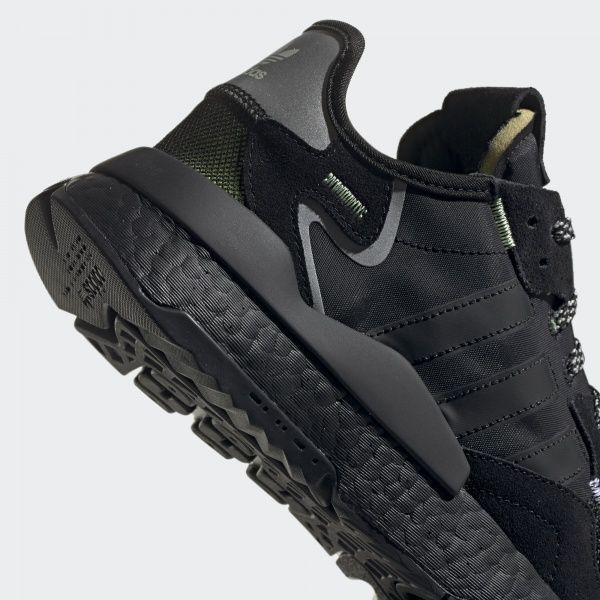 Кроссовки Adidas NITE JOGGER EE5884 р.9 черный