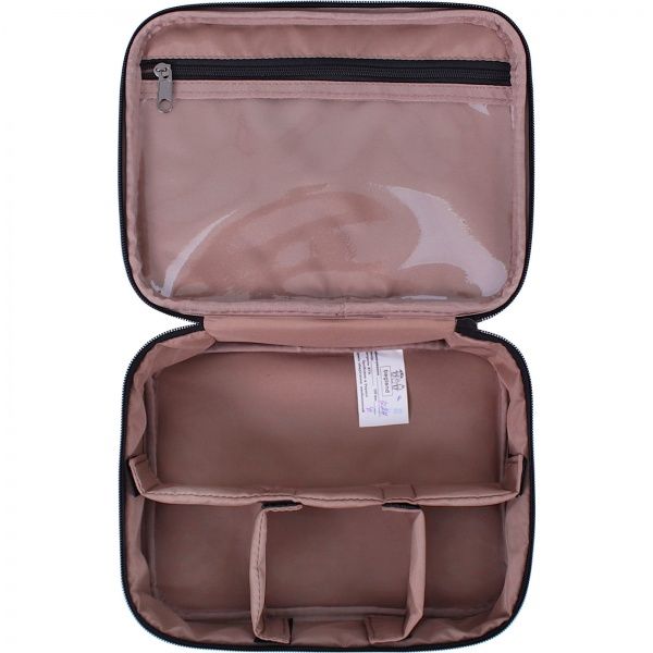 Косметичка Bagland Journey 4 л чорний із малюнком сублiмацiя 760 (727664) 