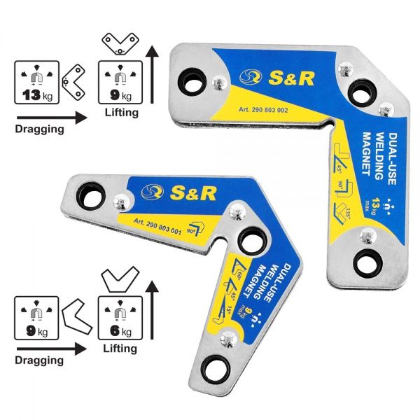 Магнит для сварки S&R 2 шт. 290803000