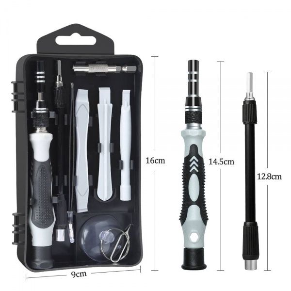 Набір викруток та головок для електроніки 00117