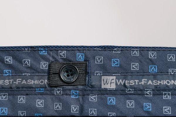 Штаны для мальчиков West-Fashion р.128 синий А817 