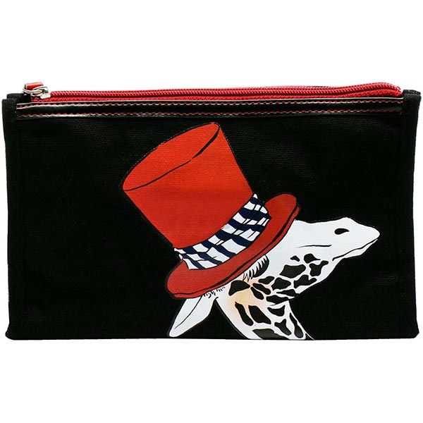 Косметичка Gentelman Giraffi чорна 22.5x14x9 см